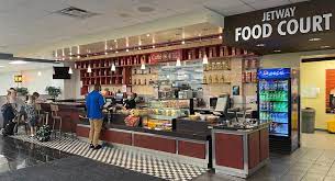 food corner In airport