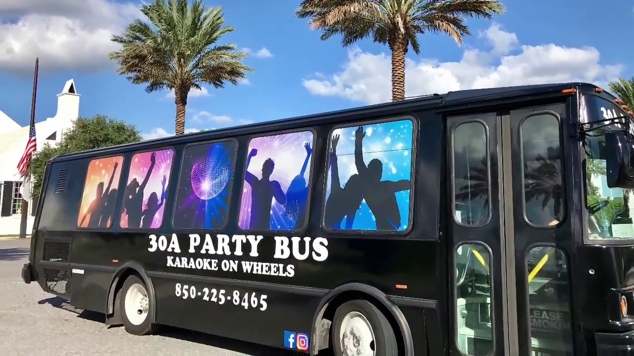 VIP party rental bus 